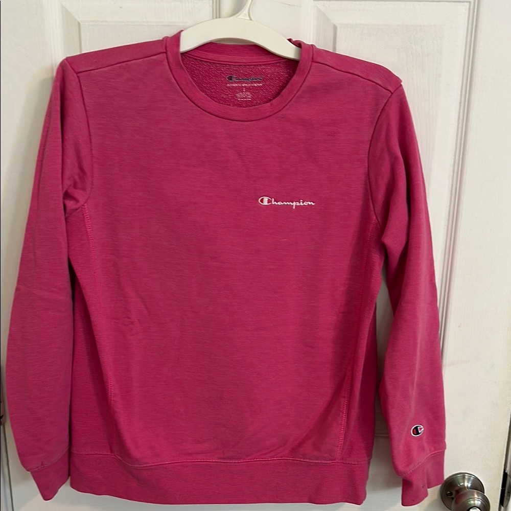 Champion Fuchsia Crewneck Sweatshirt